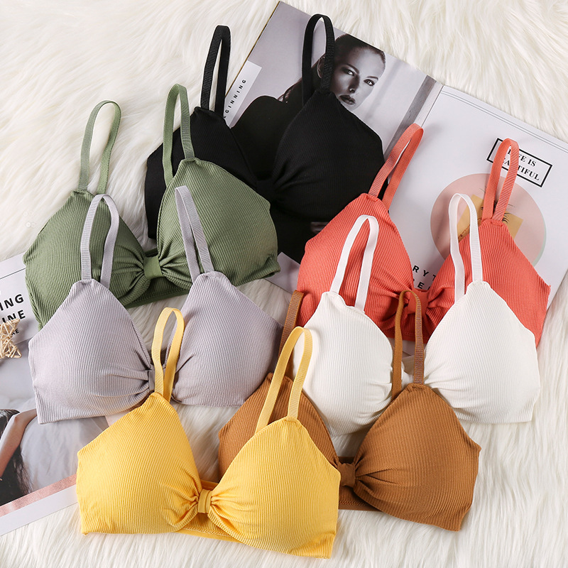 Bralette Triangle Set - Seksi Aktif Sütyen Kadınlar İçin Dikişsiz