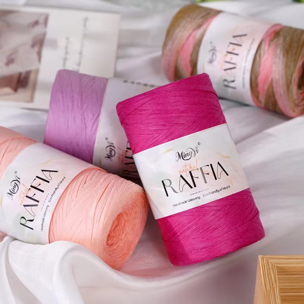 Kendin Yap Çok Renkli Rafya İp - Crochet Bag Raffia incelemesi ve fiyatı