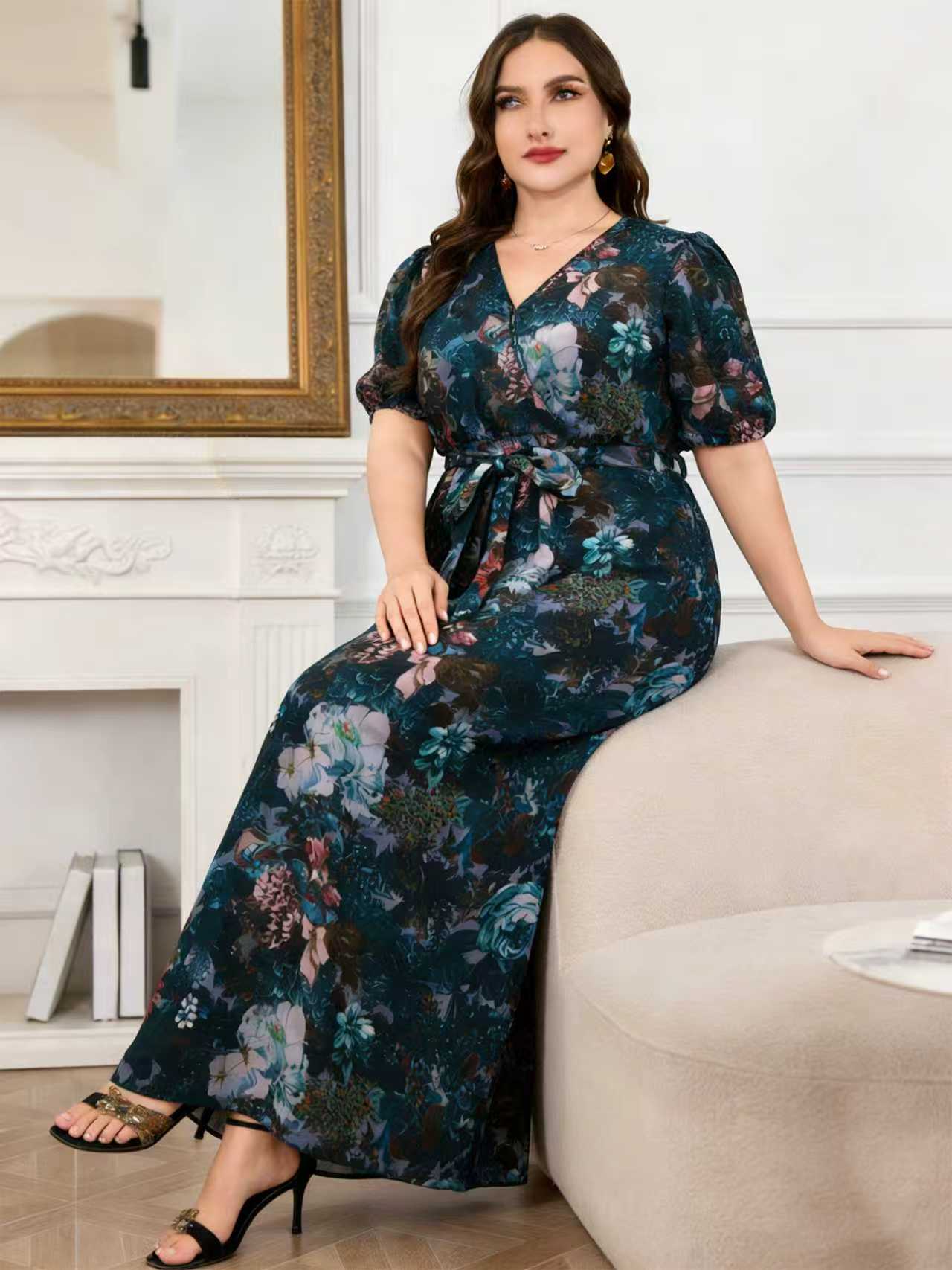 2026 Yeni Gelen Büyük Beden Ka - Romper Floral Print incelemesi ve fiyatı