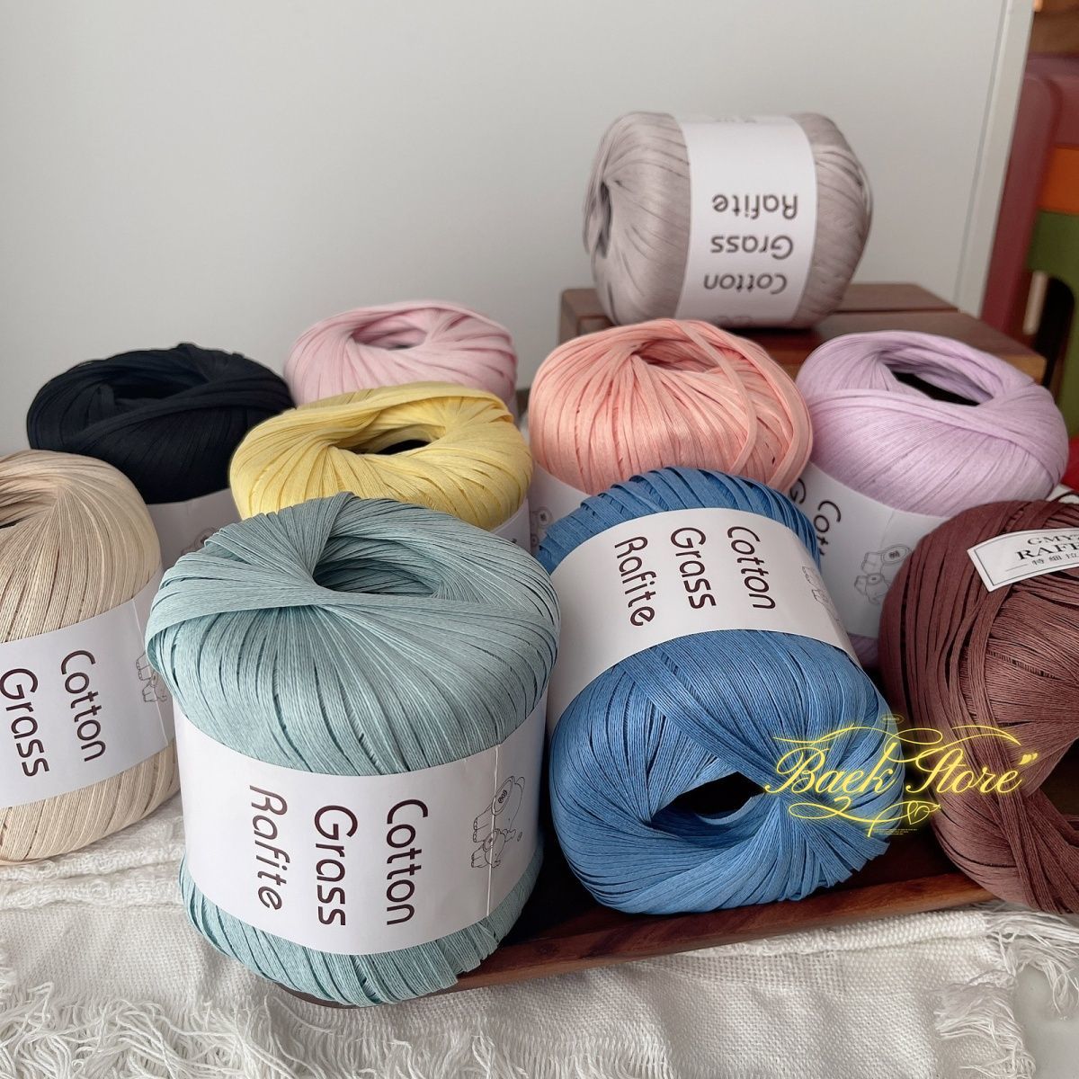 102 M/rulo Renkli Rafya Iplik  - Crochet Bag Raffia incelemesi ve fiyatı