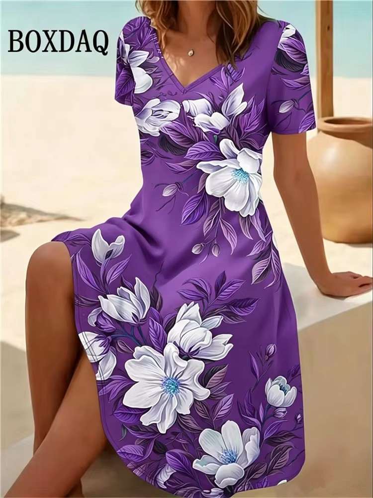 6XL Artı Boyutu Kadın Elbisele - Romper Floral Print incelemesi ve fiyatı