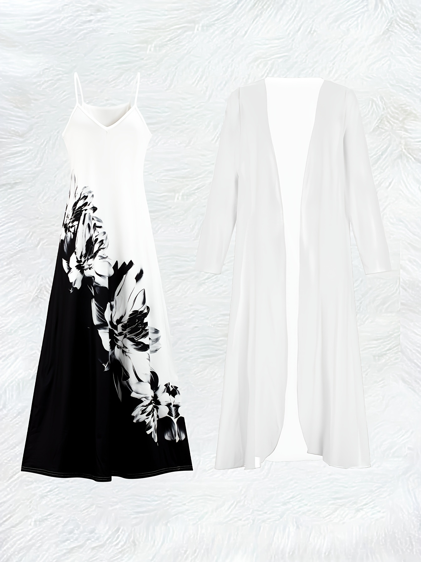 Günlük Siyah Beyaz Çiçek Desen - Romper Floral Print incelemesi ve fiyatı