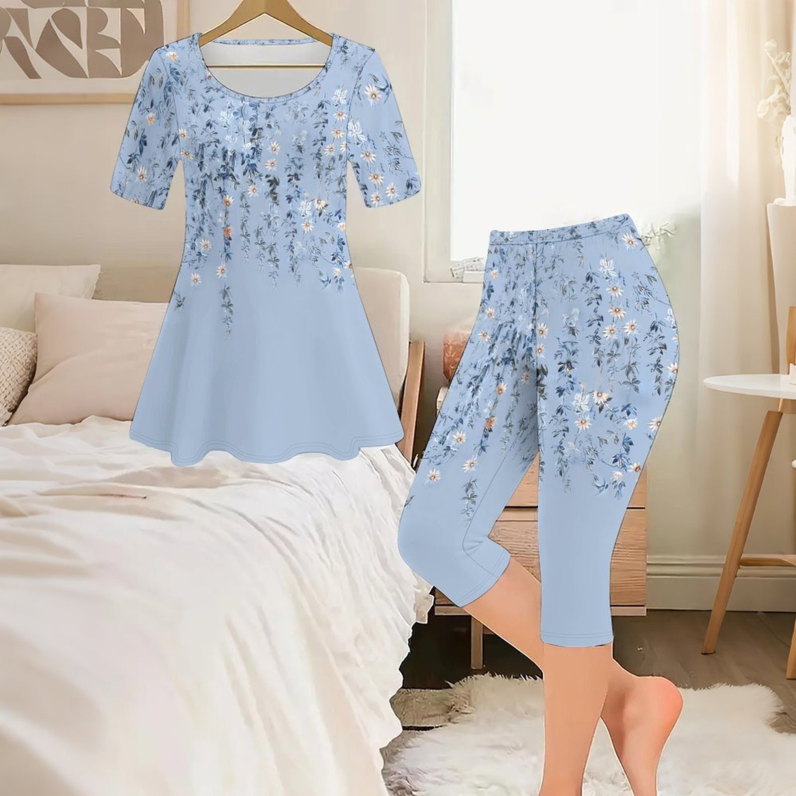 2 adet Vintage Baskı İki Parça - Romper Floral Print incelemesi ve fiyatı