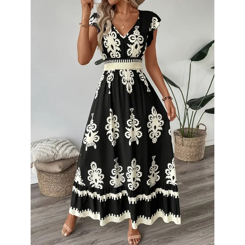 Artı Boyutu Yeni Kadın Moda Çi - Romper Floral Print incelemesi ve fiyatı